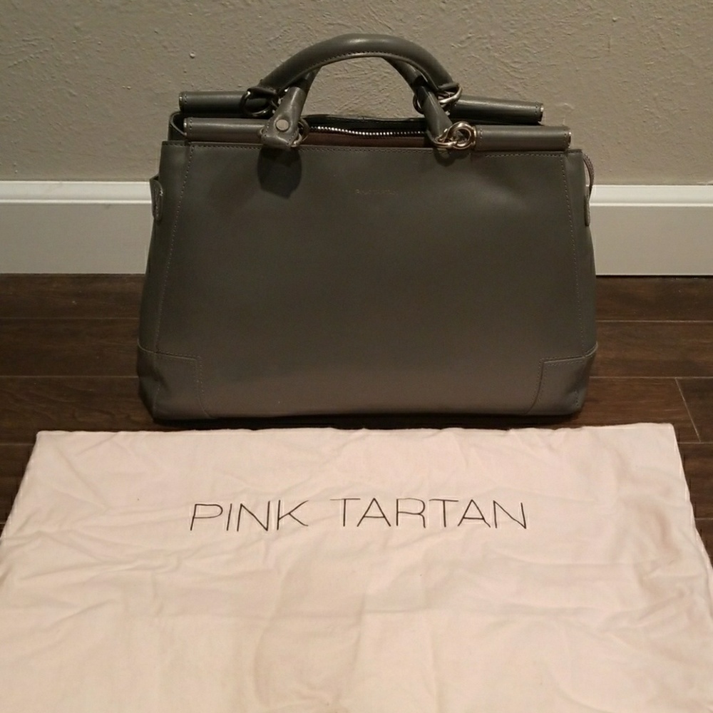Pink Tartan Purse